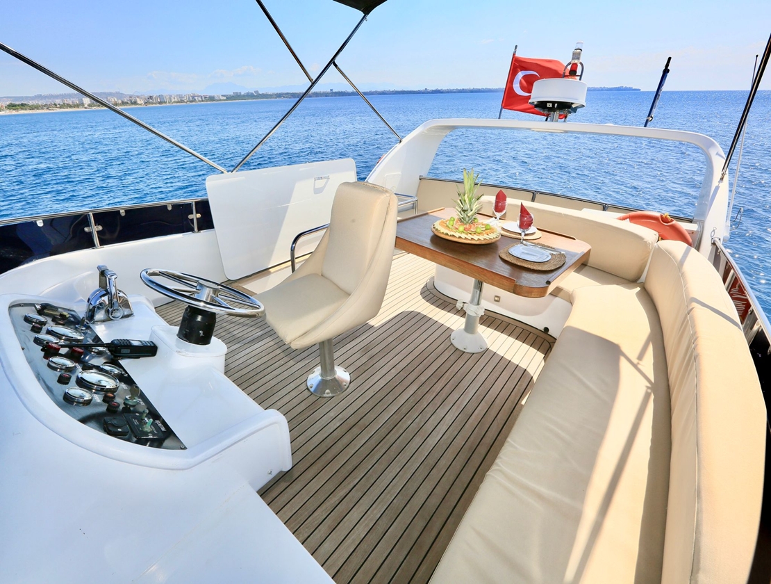 Antalya Custom Built 55 Motor Yacht Rental – 30